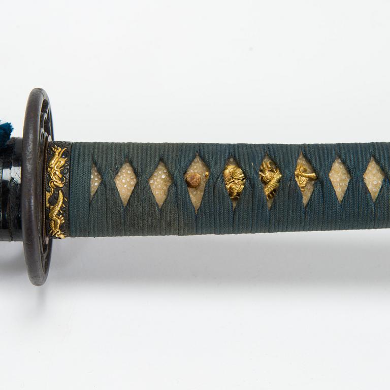 Katana, mei Sadayuki, Bungo, Japani, Edo-kausi (ennen vuotta 1868).