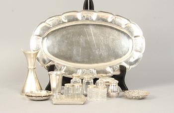 PARTI SILVER, 13 delar, 550 g (exkl glas).
