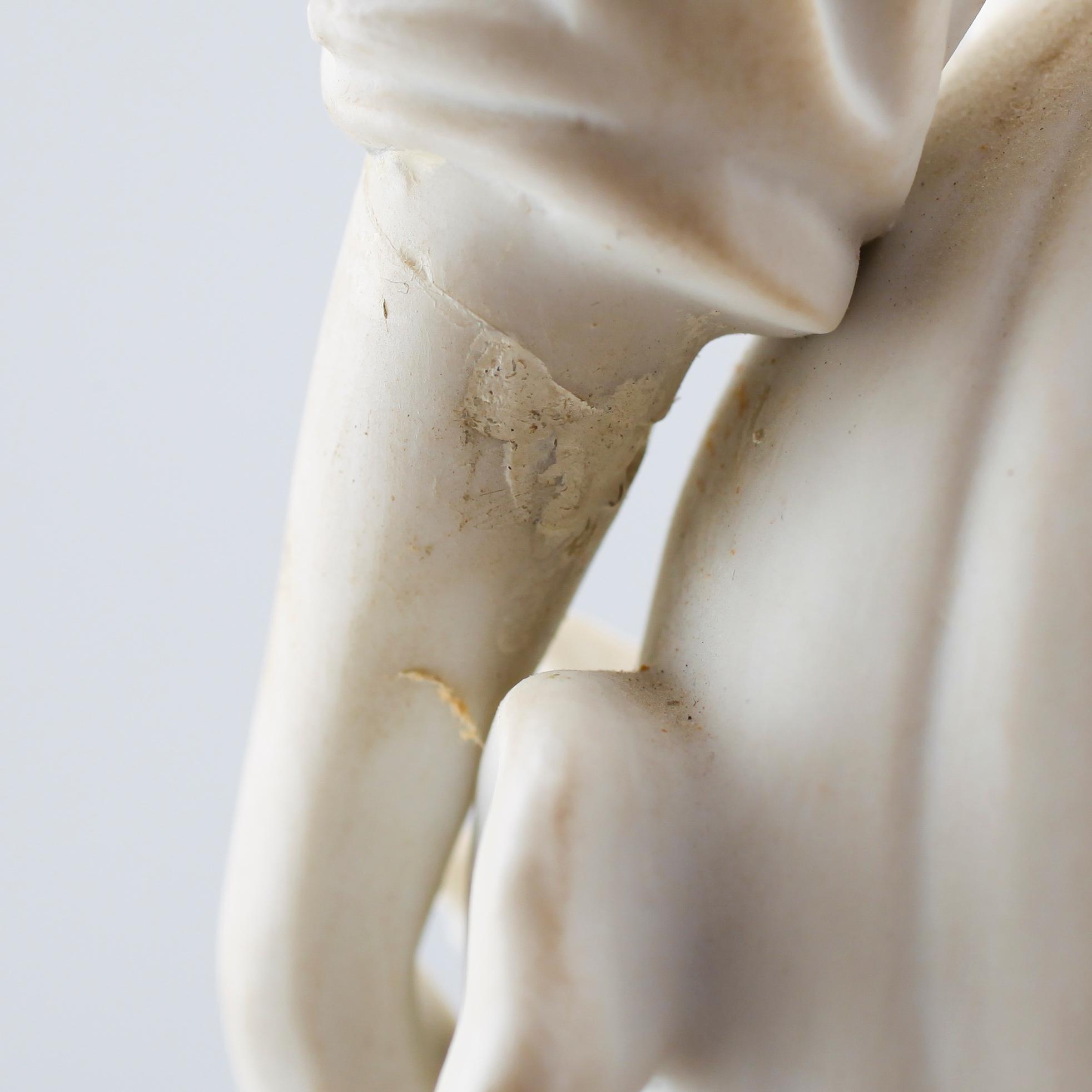 FIGURER, 1 par, parian, England, 1900-tal..