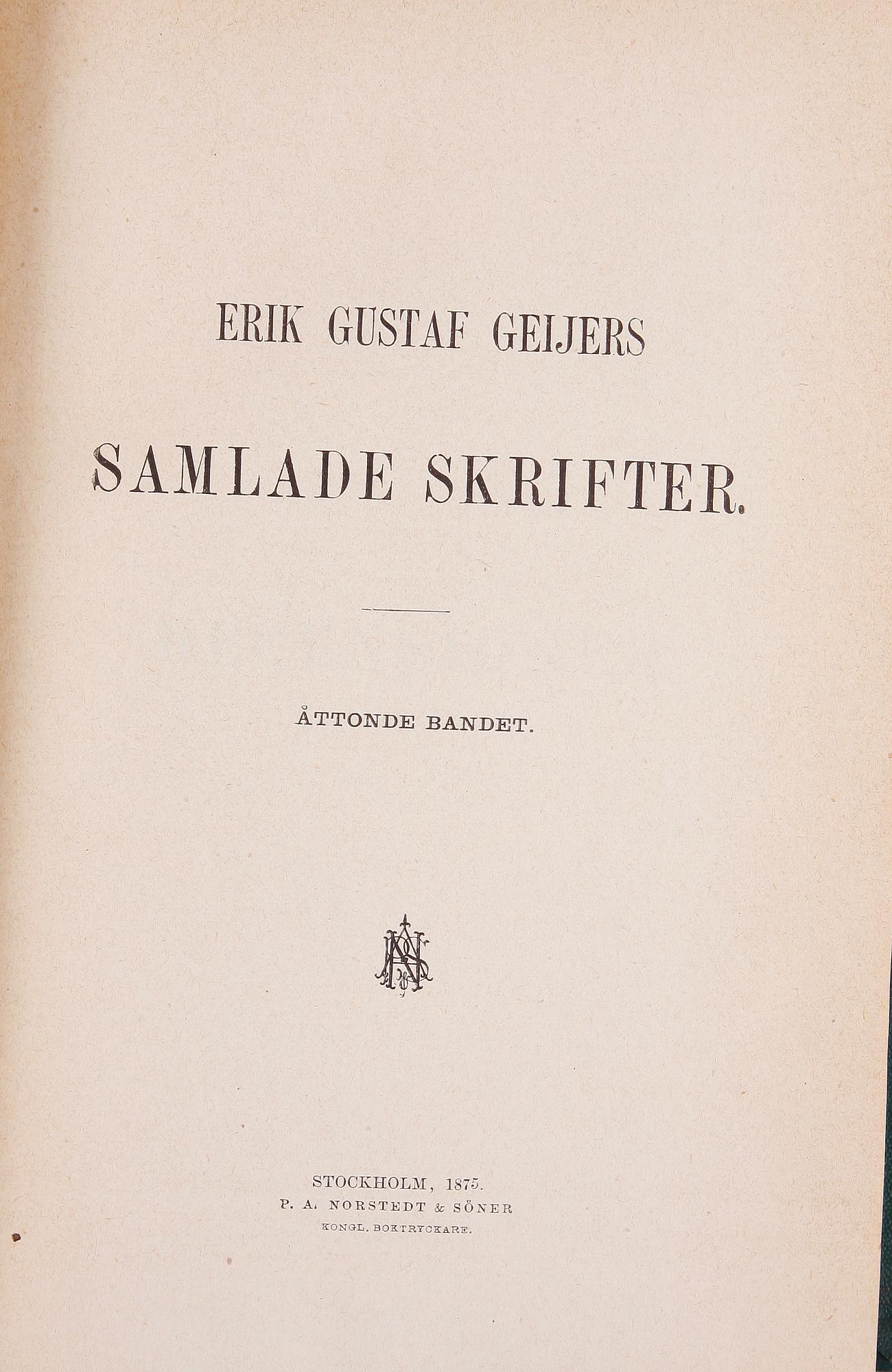 BÖCKER, 16 band. 1900-tal.
