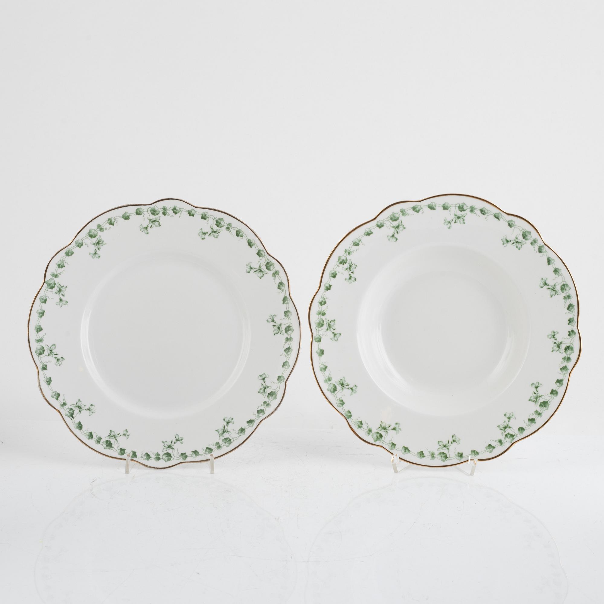 A 34-piece porcelain dinner service, Rörstrand, Sweden.