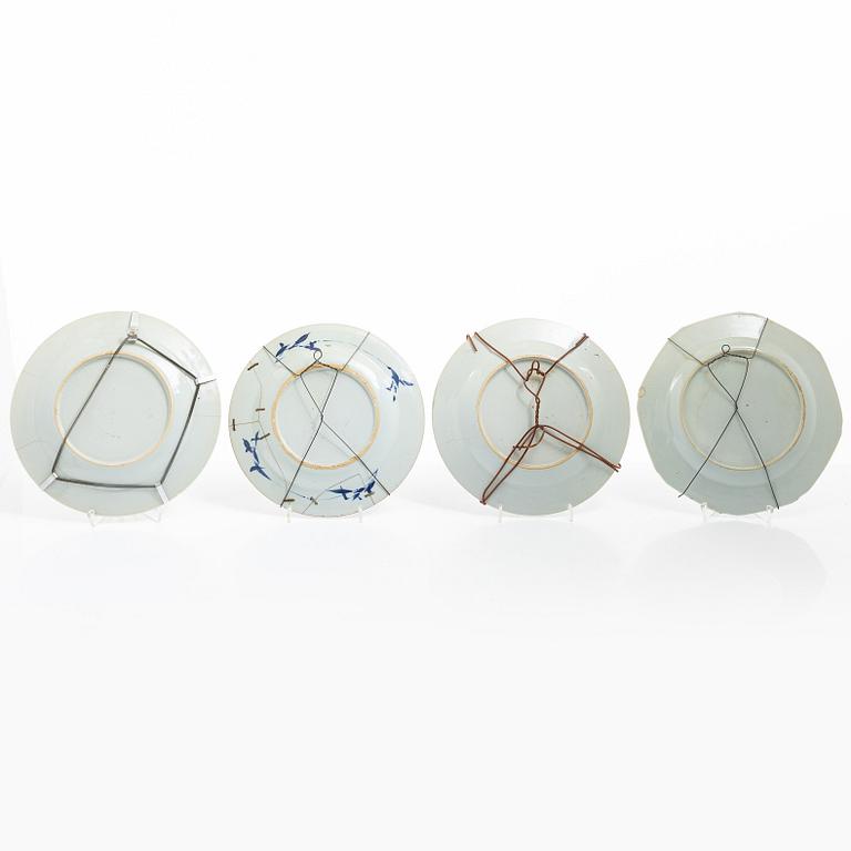 A group of eleven porcelain pieces, China, 18th-19th century.