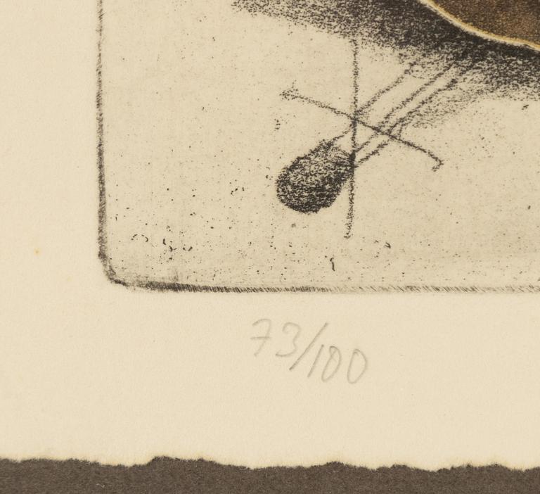 PG Thelander, "Man på bord", "Flugsvamp I", "Man-Fisk".