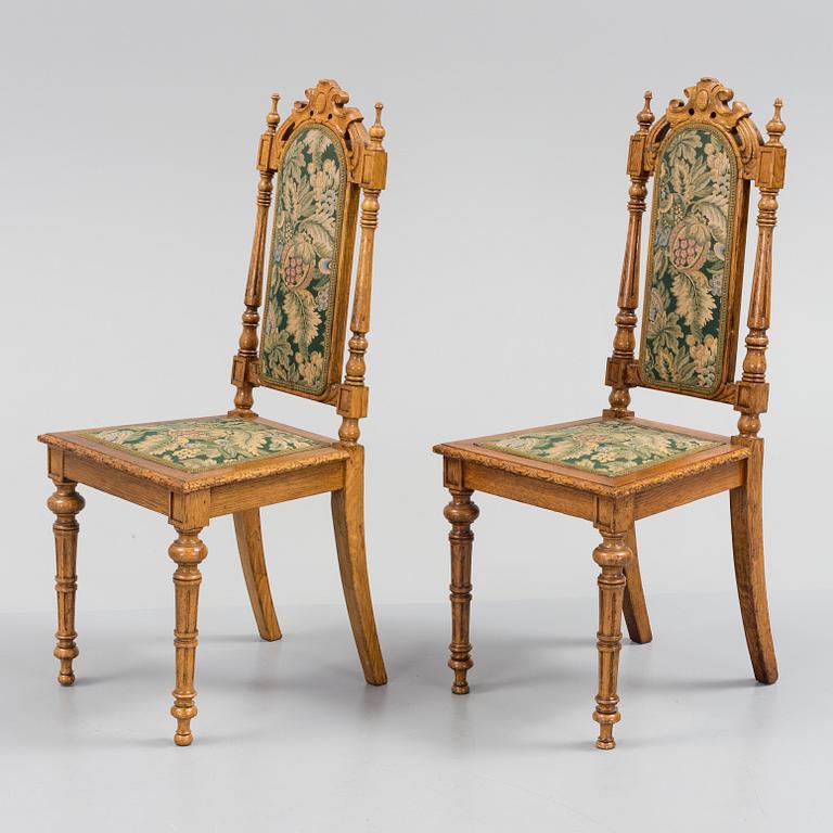 STOLAR, 6 st, nyrenässans, 1800-talets slut.