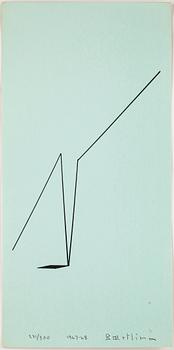 OLLE BAERTLING, färgserigrafi, 2st, 1967-68, signerade och numrerade 231/300.