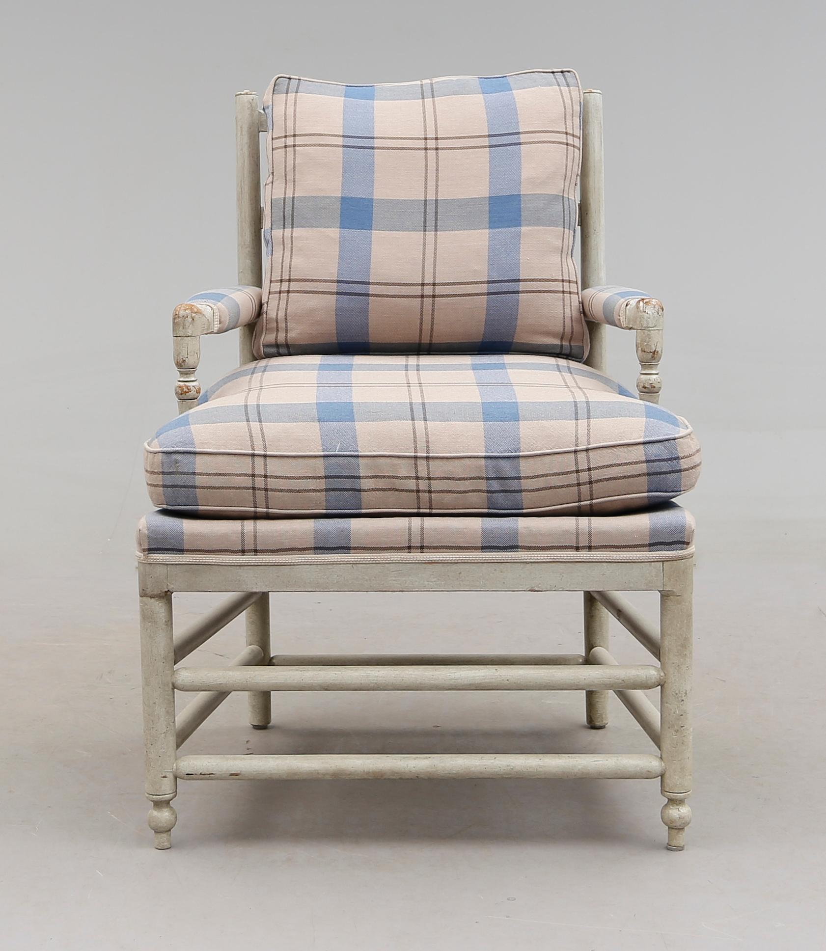 KARMSTOL, sk Gripsholmsstol, 1900-talets andra hälft.