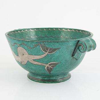 Wilhelm Kåge, an "Argenta" bowl, Gustavsberg, Sweden, 1934.