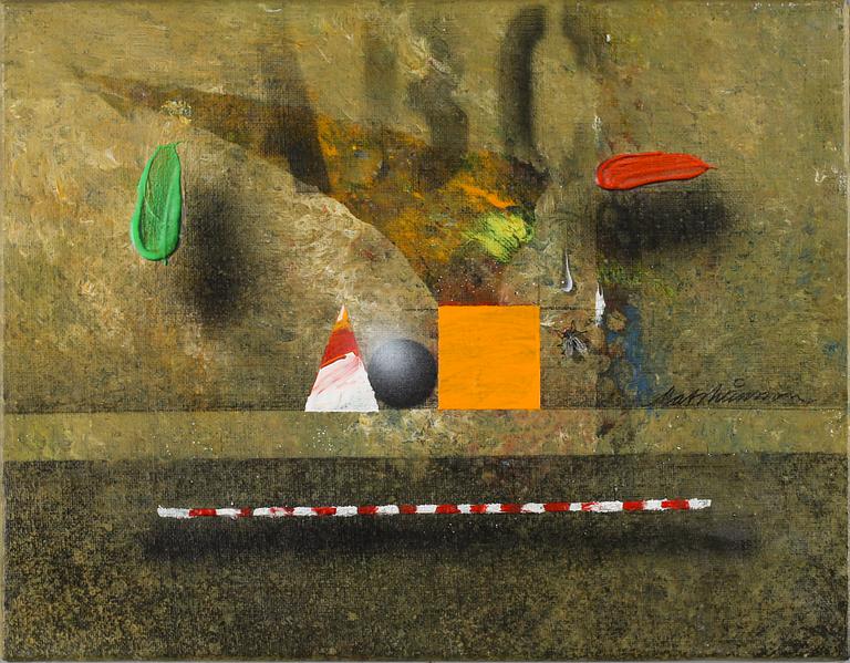 MATS MÅNSSON, olja på duk, signerad.