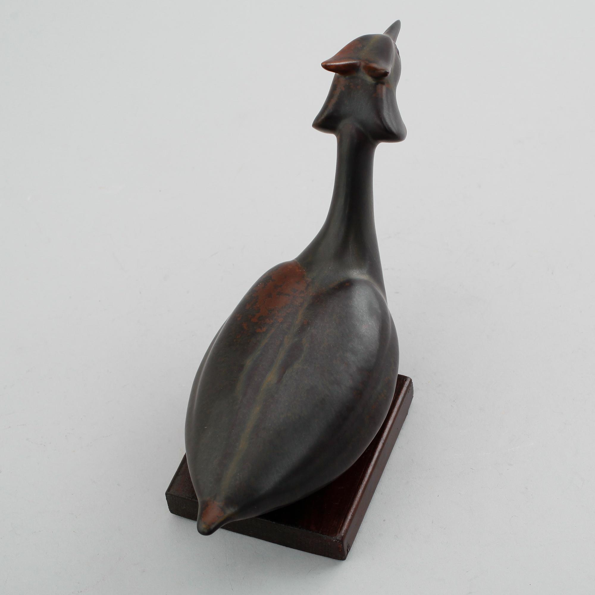 FIGUR, stengods, Gunnar Nylund, Rörstrand.