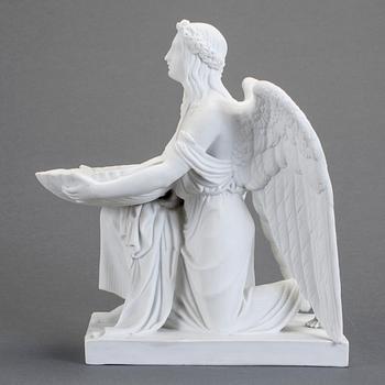 FIGURIN, parian, efter Bertel Thorvaldsen, Royal Copenhagen, 1800-talets slut.