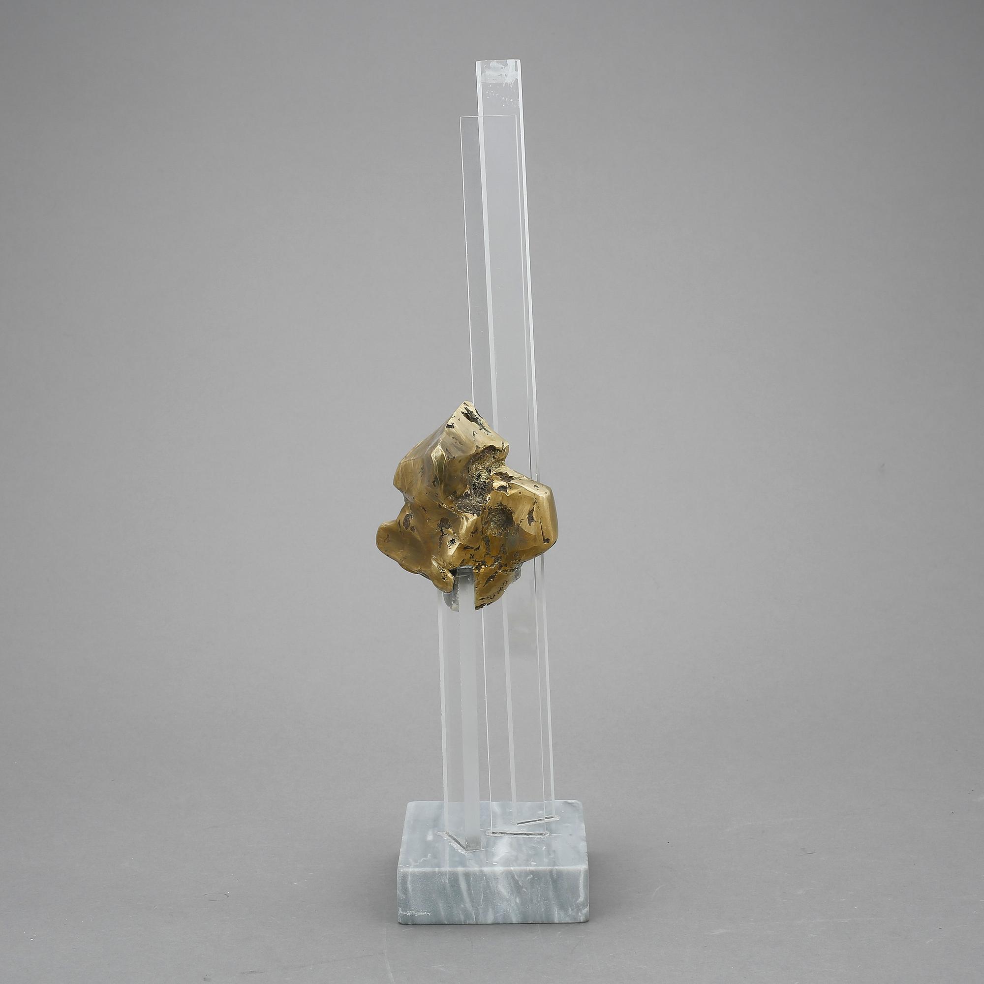 FOLKE TRUEDSSON, skulptur, brons. Signerad.