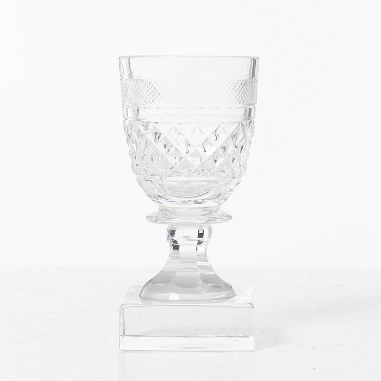 Elis Bergh, glasservis, 107 delar, "Kent", Kosta Boda.