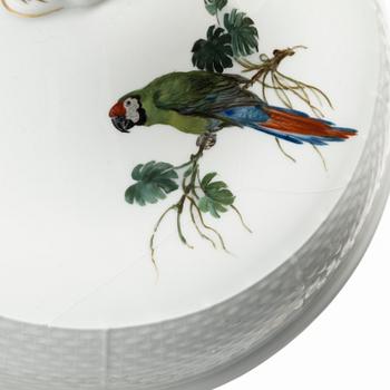 Terrin med lock, porslin, Meissen, Tyskland, 1930-40-tal.