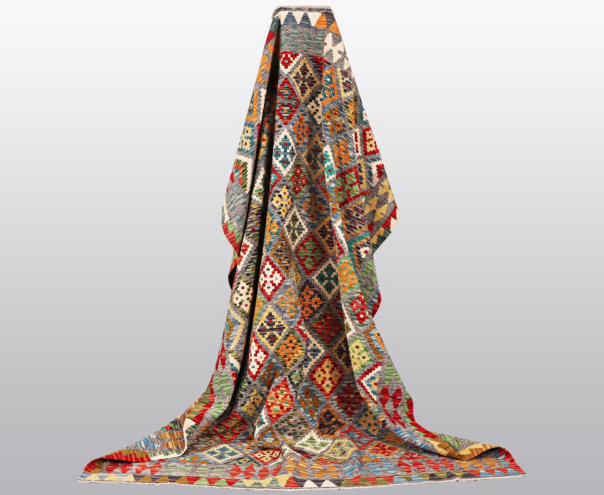 A capret, kilim, ca 242 x 174 cm.