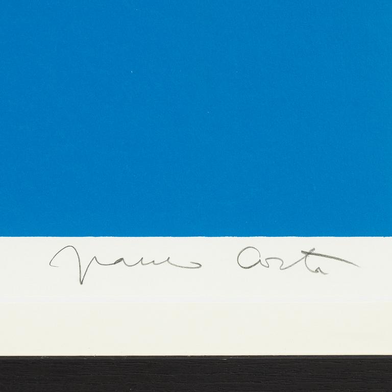 Franco Costa, silkscreen in colours, signed XXIX/XXX.
