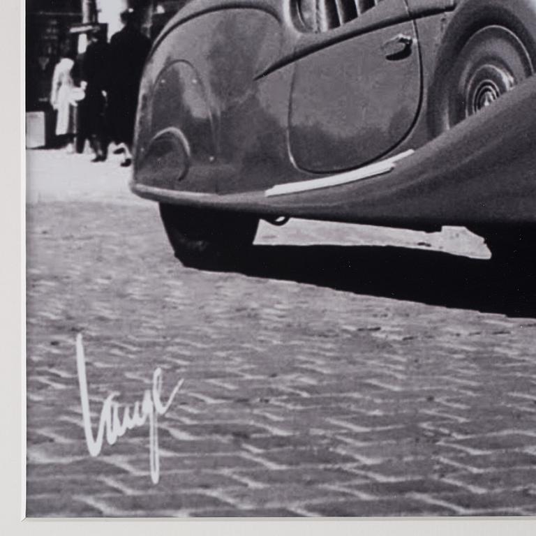 Åke Lange, efter, Mercedes-Benz, Strandvägen 7b.