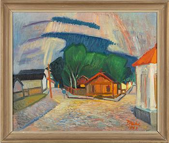 Gösta Diehl, Bymotiv.