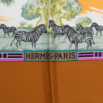 Hermès, scarf, "Tropiques".