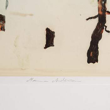 Karin Mamma Andersson, färgetsning, 2008, signerad 7/50.