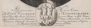 A COPPER ENGRAVING, 17th Century.
