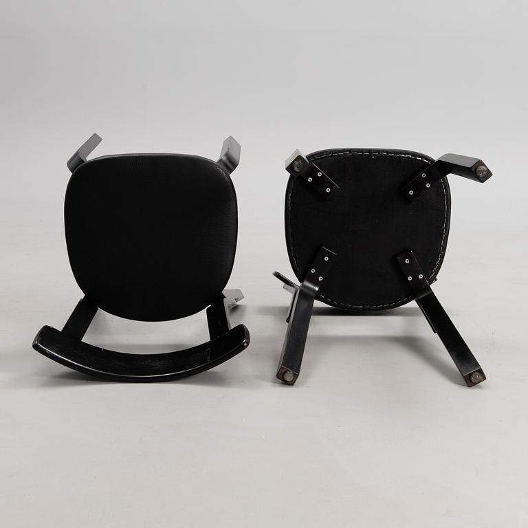 ALVAR AALTO, FOUR CHAIRS, model 69, Artek.