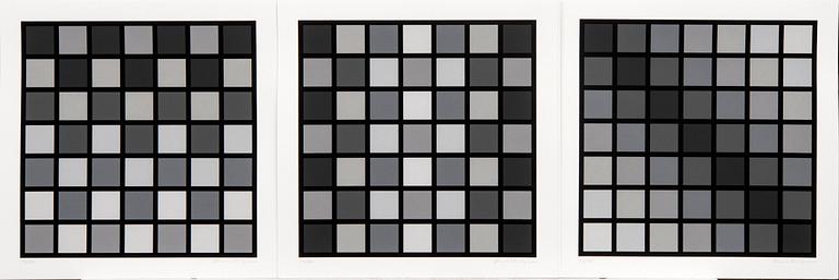 Jacob Dahlgren,  six lithographs signed and numbered 113/150.