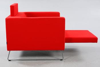 A chair, model Boxer, designed by Thomas Bernstrand for Söderbergs Möbler, made around year 2000.