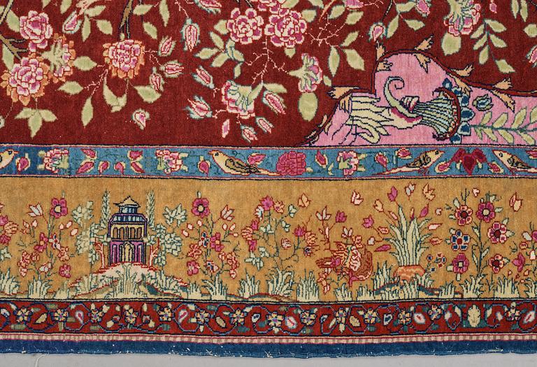 Matta, semiantik orientalisk, ca 225 x 143 cm.