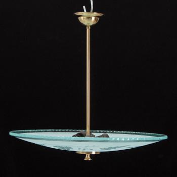 A 1940s ceiling light.