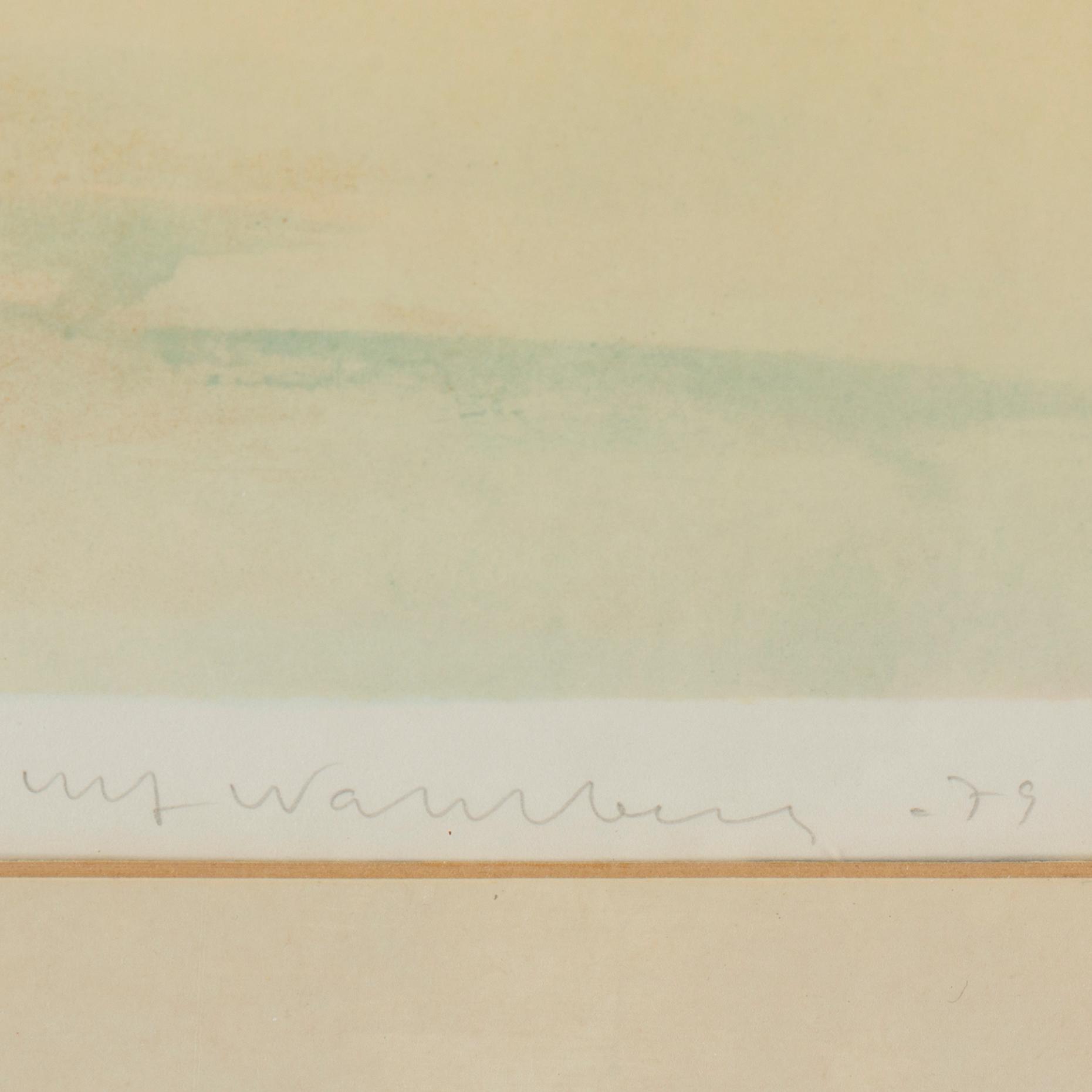 ULF WAHLBERG, litograph in colours, 1979, signed 145/250.