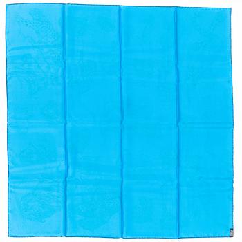 Hermès, silk scarf "Dans l'atelier de Robert Dallet".