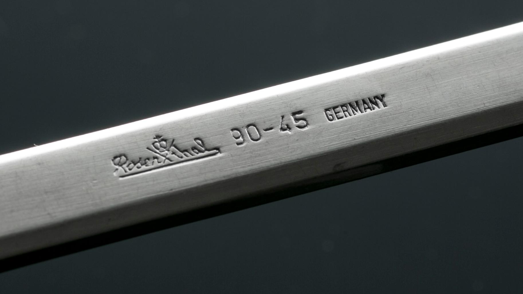 A 35 PIECE STEEL CUTLERY SET BY ROSENTHAL.
