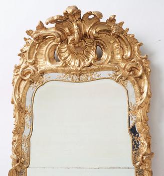 SPEGEL. Stockholmsarbete, 1700-talets andra hälft, Rokoko.