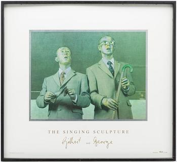 Gilbert & George, "The Singing Sculpture".