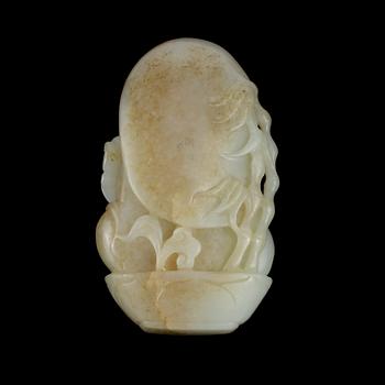 FIGURIN, hardstone, 1900-tal.