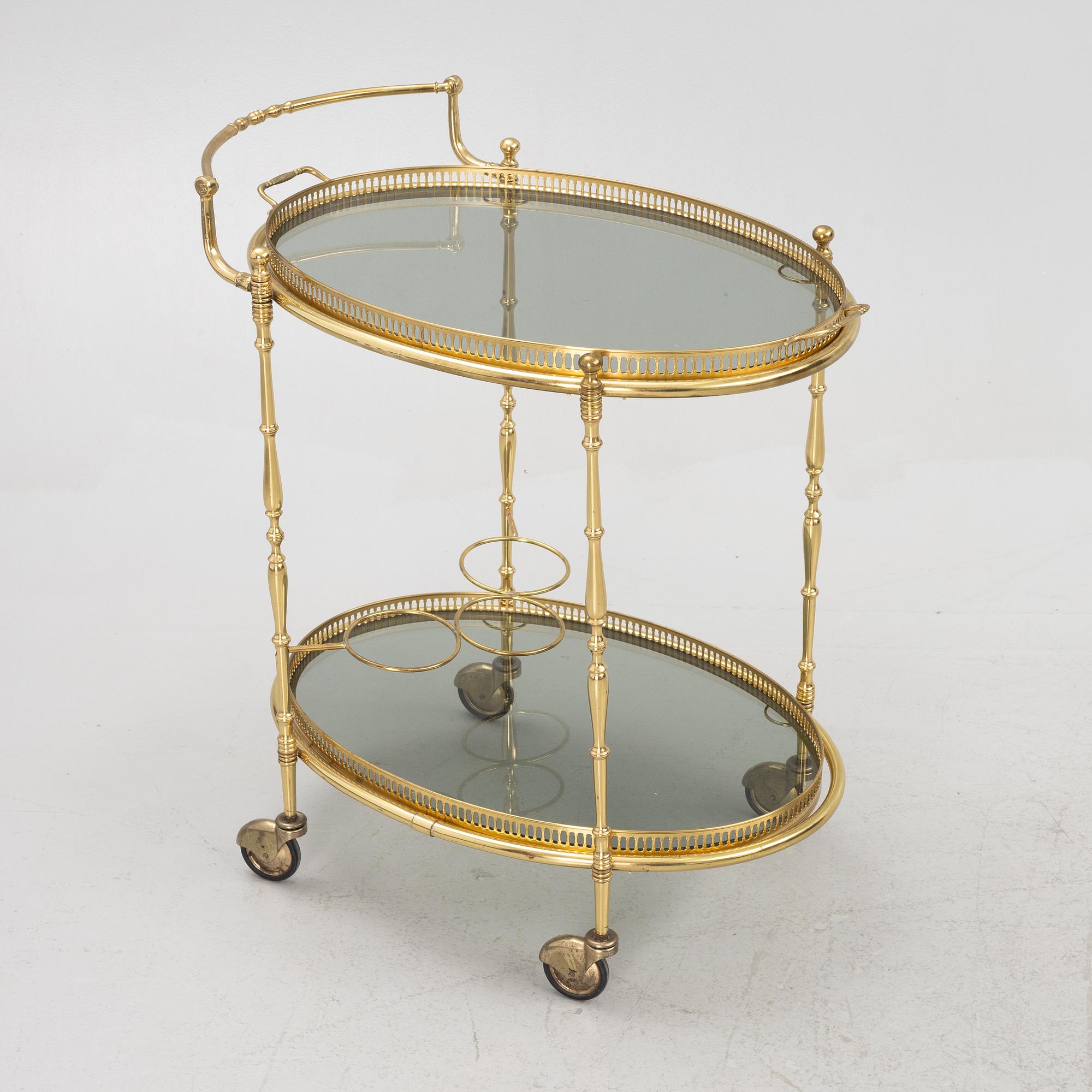 Serving cart, second half of the 20th century.