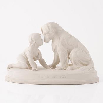 A group of three figurines, Gustafsberg, early 20th Century.