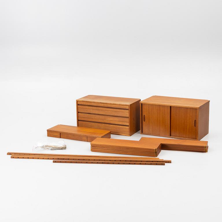 Poul Cadovius, Shelf system, Royal System, Denmark 1960s.