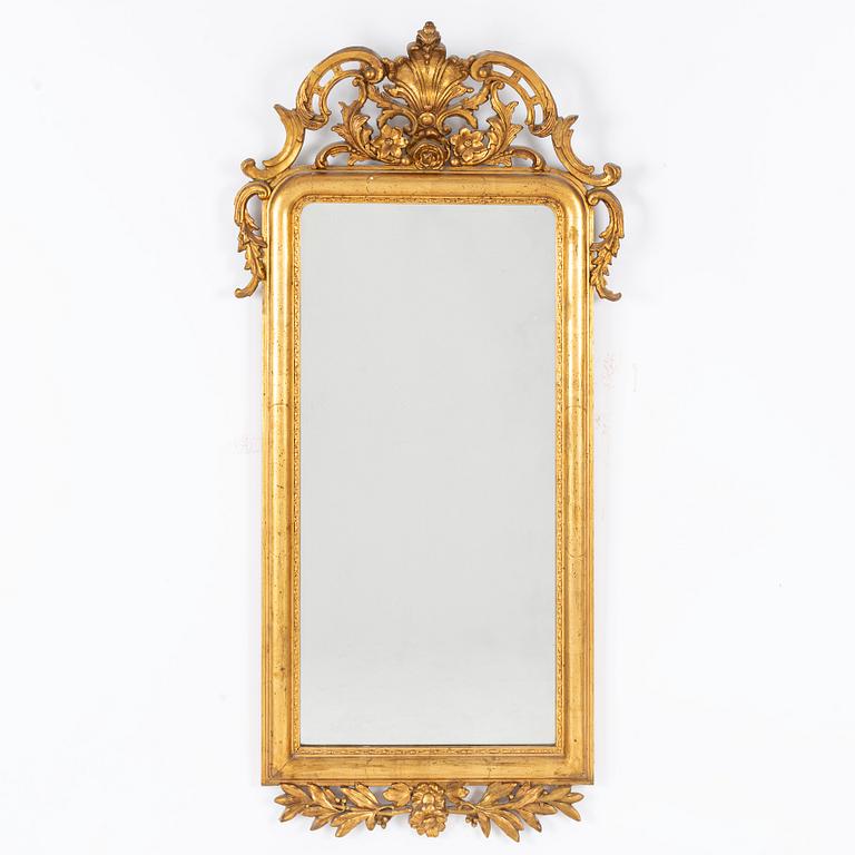 A mirror, late 19th Century.