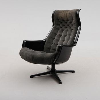 FÅTÖLJ, "Galaxy", Alf Svensson & Yngvar Sandström, Dux, 1970-tal.