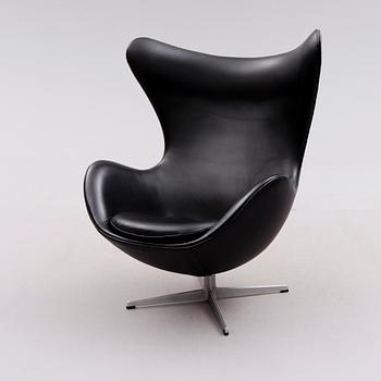 FÅTÖLJ, "Ägget", Arne Jacobsen, Fritz Hansen, Danmark.