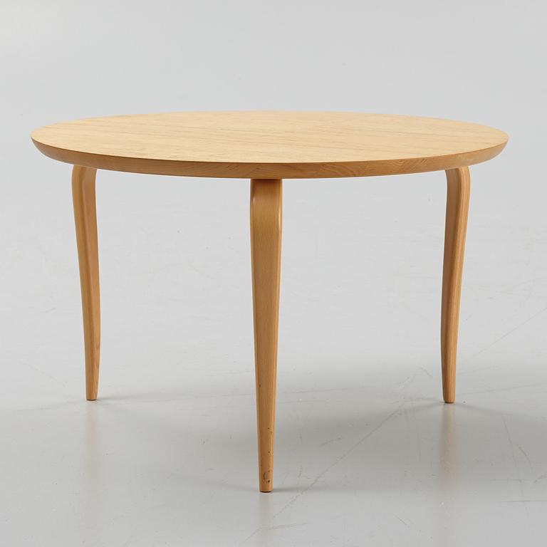 Bruno Mathsson, an 'Annika' birch coffee table, Dux.