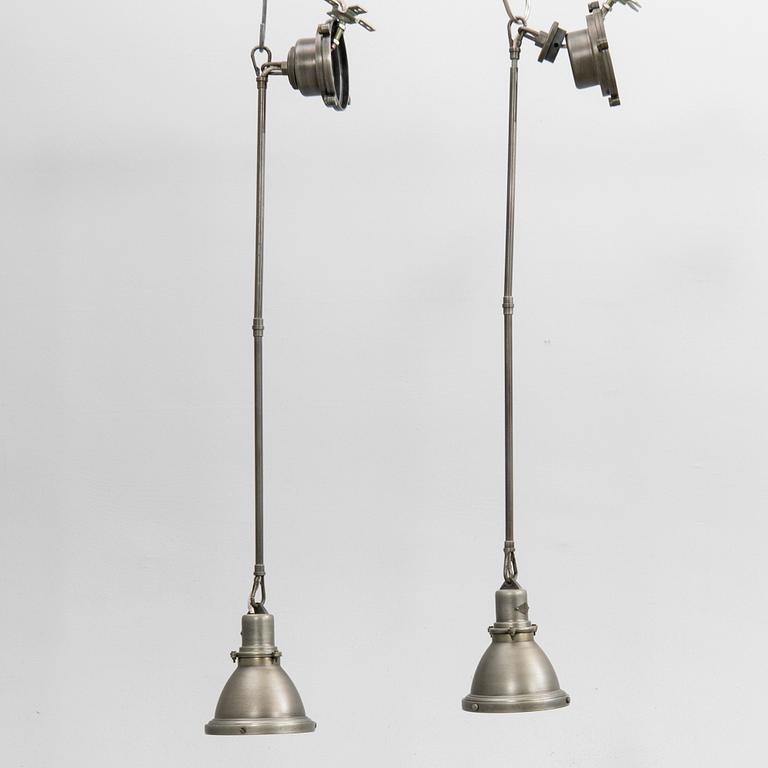 Ceiling lamps, a pair, Ralph Lauren, 2000s.