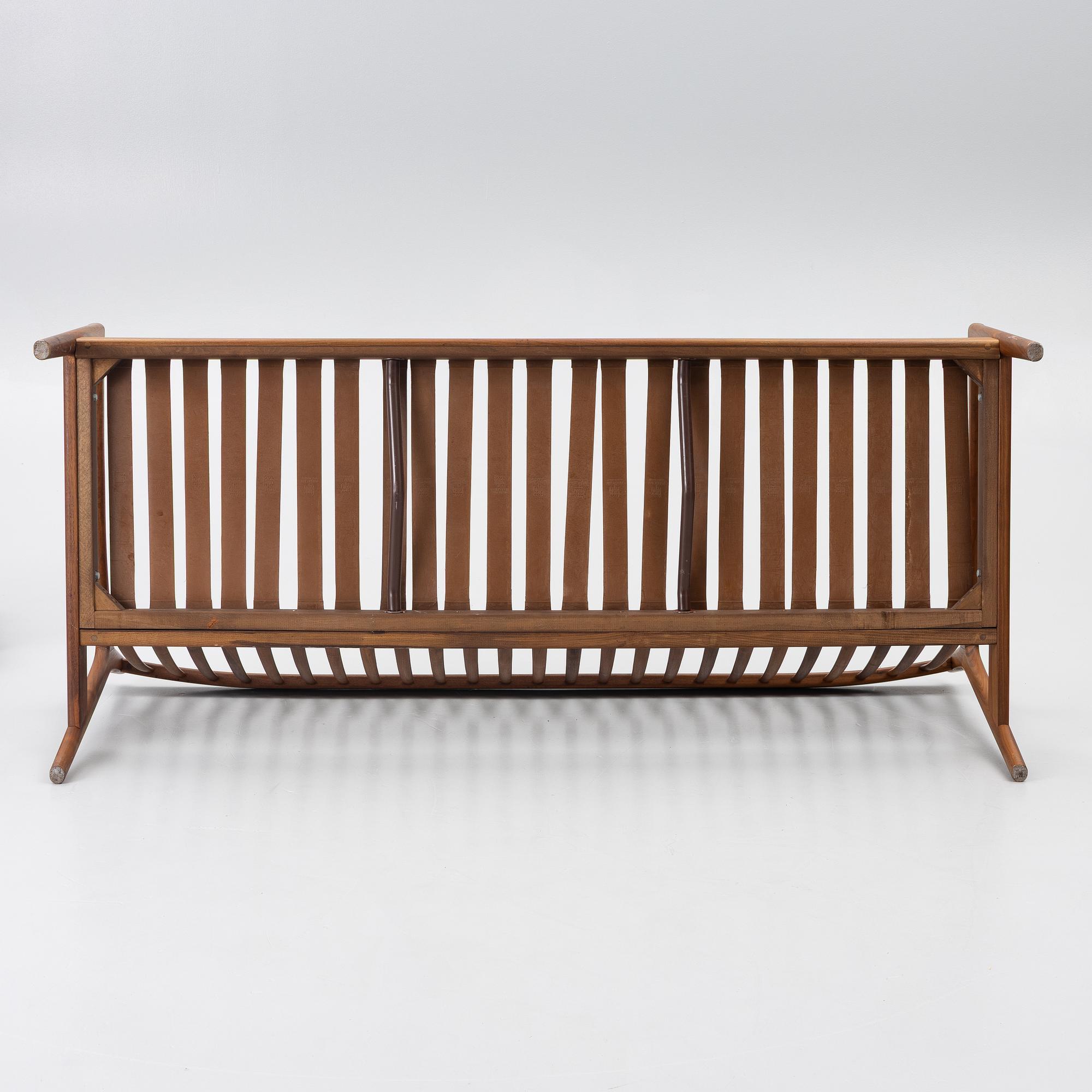 Folke Ohlsson, a 'USA 75' sofa, Dux, 1960's.