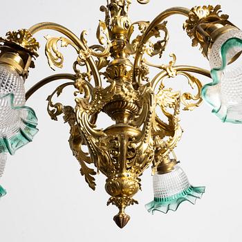 Takkrona, nyrokoko, 1900-talets första hälft.