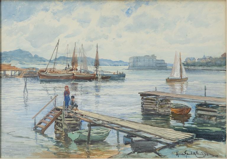 Anna Gardell-Ericson, The Harbour, Marstrand.