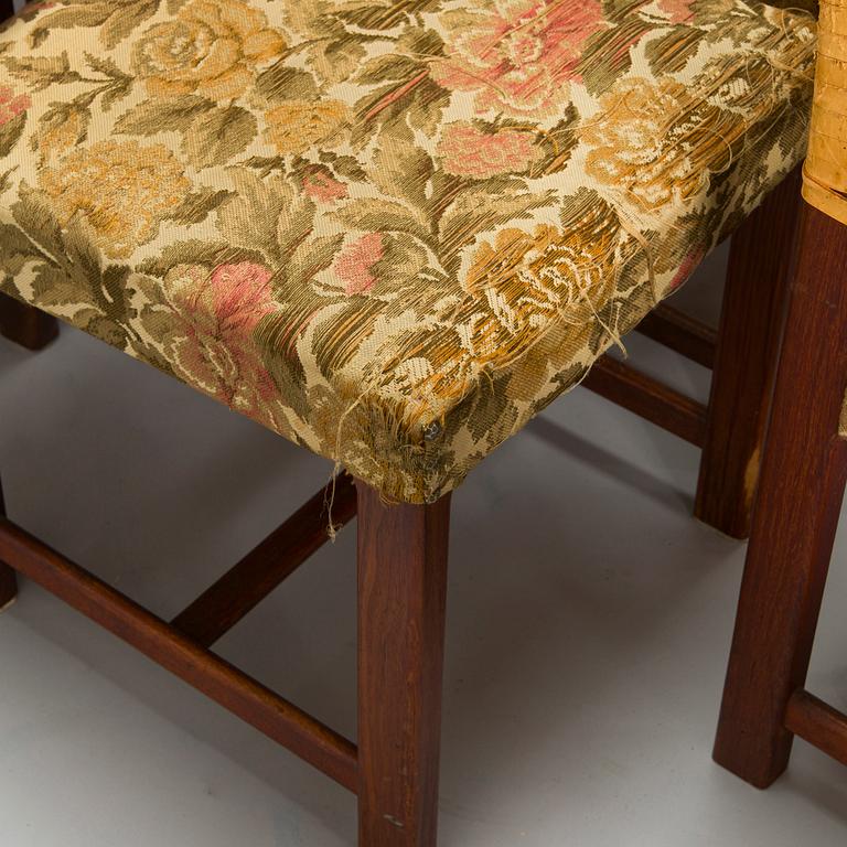 Carl Gustaf Hiort af Ornäs, a mid-20th-century 'Näyttely Senior' dining table and 12 chairs for HMN Huonekalu Nupponen.