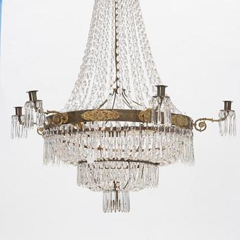 An Early 19th Century Empire Chandelier.