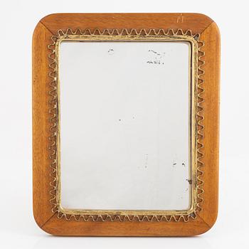 A Swedish modern table mirror, 1940's.