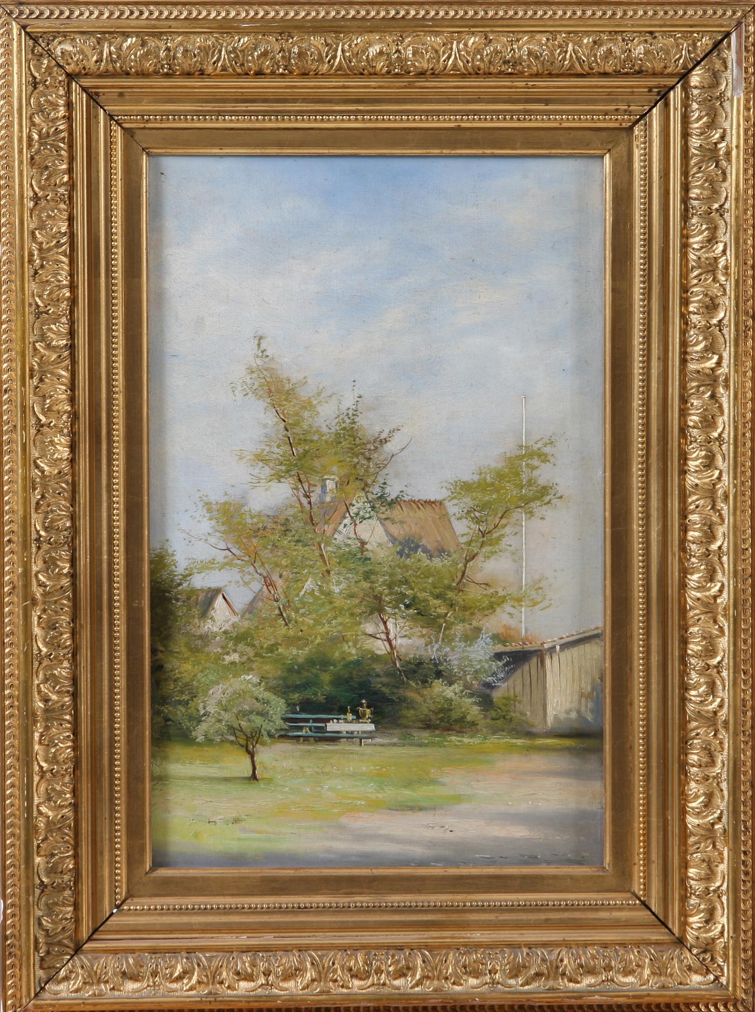 CARL OVE JULIAN LUND, olja på duk, sign o dat 1904.